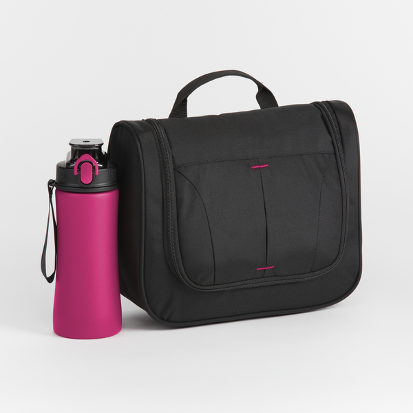 PRIMO PLUS KOMPLEKTS: KOSMĒTIKAS SOMIŅA UN ŪDENS PUDELE