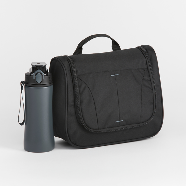 PRIMO PLUS SET: KOSMETIKTASCHE UND TRINKFLASCHE