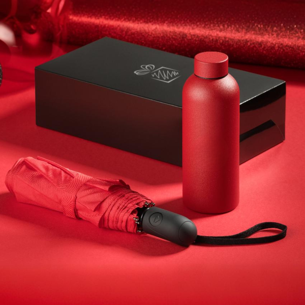 NORDIC SET: THERMAL WATER BOTTLE AND AUTOMATIC UMBRELLA