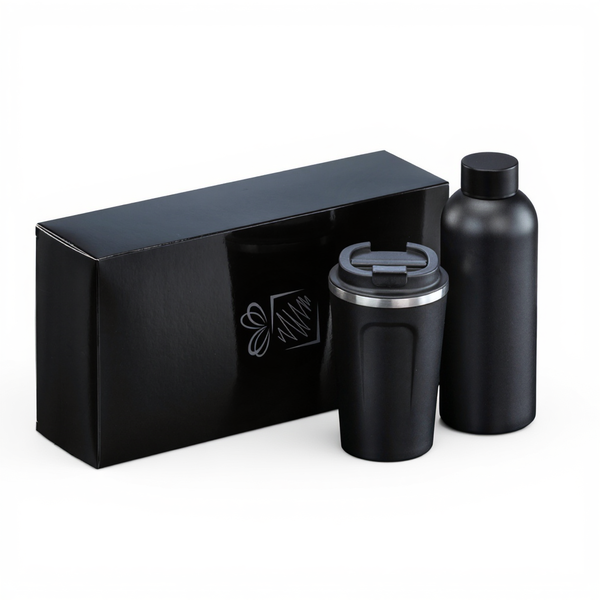 DRINKWARE SADA: NORDIC HRNEK NA KÁVU 350 ML & TERMO LÁHEV NA VODU 500 ML