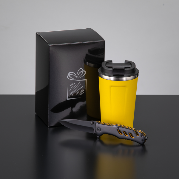 VADĪTĀJA KOMPLEKTS: TERMISKĀ KRŪZE NORDIC 350 ML UN AVĀRIJAS NAZIS