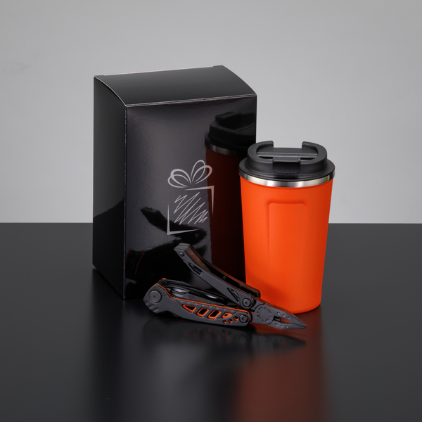 LAHJASETTI II: NORDIC TERMOSMUKI 350 ml JA OPTIMA MONITOIMITYÖKALU