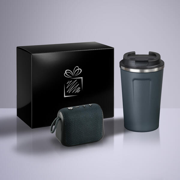 Set Everyday: tazza termica Nordic e altoparlante wireless