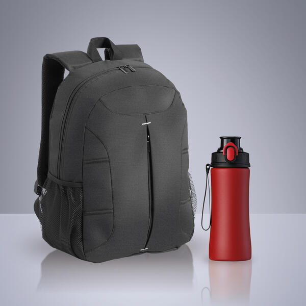 Primo rinkinys: kuprinė ir plieninis butelis 550 ml