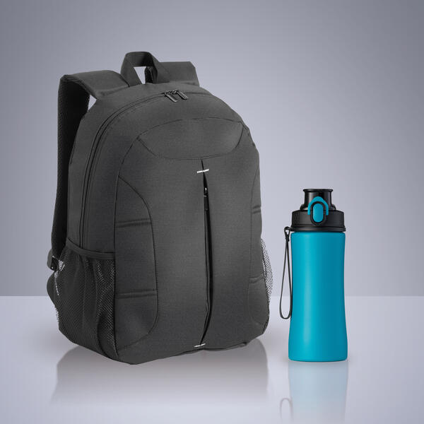 Set Primo: mochila y botella de acero 550 ml