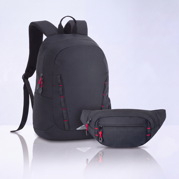 Expedition Set: zaino sportivo, 18 L e marsupio