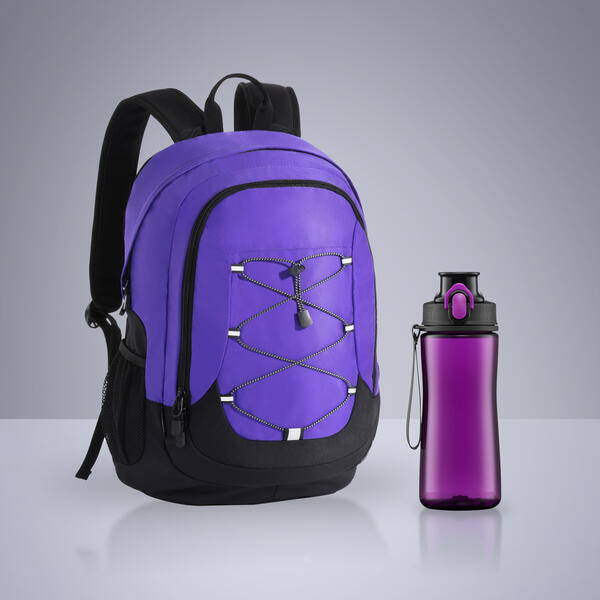 Ensemble sportif L : sac à dos Nordic et bouteille Tritan