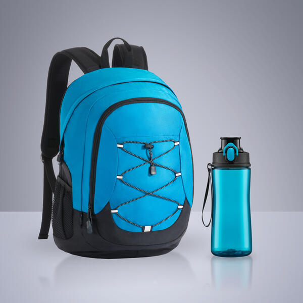 Set deportivo L: mochila Nordic y botella Tritan