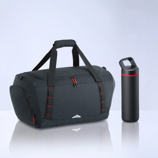 Expedition Set: borsa sportiva e bottiglia termica, 650 ml