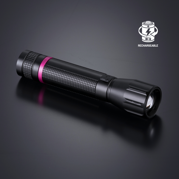 Optima large rechargeable flashlight, 1800 mAh
